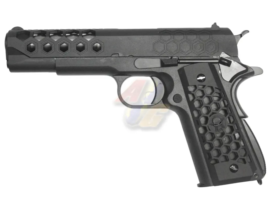 WE Hex Cut Signature 1911 GBB - BK