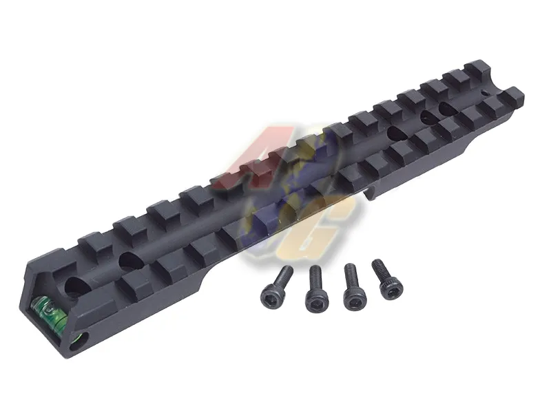 Maple Leaf CNC Precision Level Scope Rail Mount for Tokyo Marui VSR-10 Series Sniper (Green  Bubble)