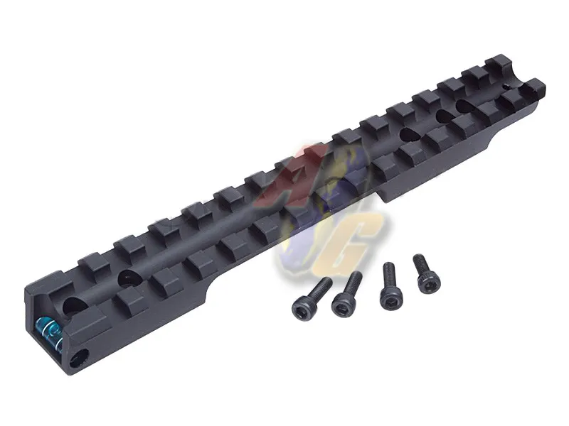 Maple Leaf CNC Precision Level Scope Rail Mount for Tokyo Marui VSR-10  Sniper Series- Blue Bubble