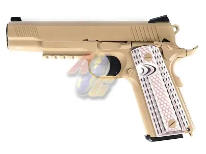 [WE-GP-0808] WE M45A1 Rail GBB - TAN