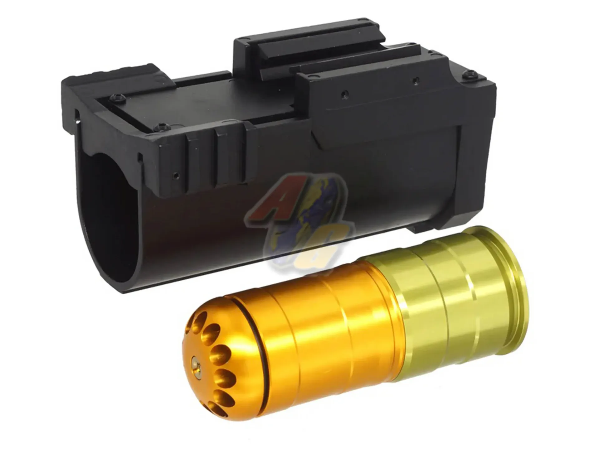 [AF-CT0027A] Army Force 40mm Mini Launcher with 120 Rounds Gas Shell (Black)