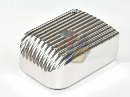 5KU Aluminum Magazine Base Type.5 for Tokyo Marui Hi-Capa Series GBB (Silver)