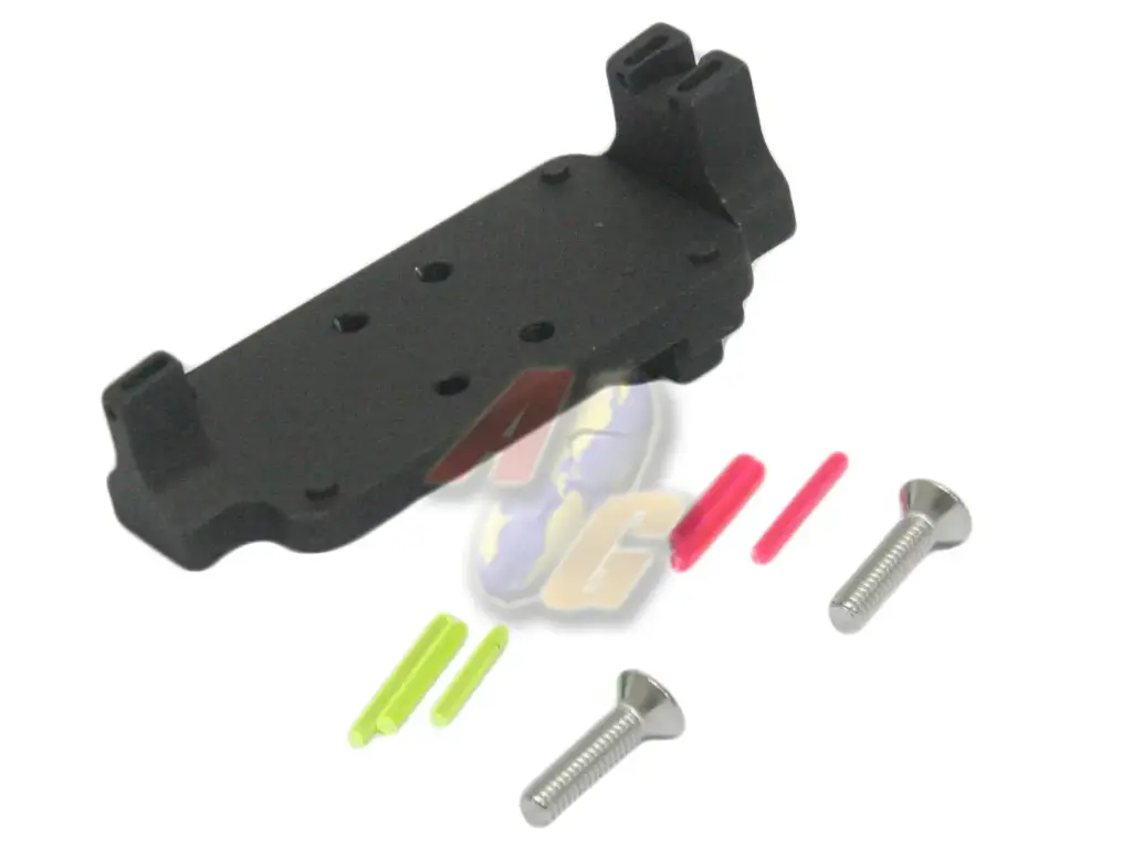 5KU Docter Style Fiber Sight Base Mount for Tokyo Marui G17 Series GBB