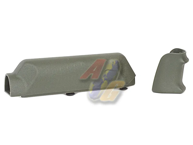 Amoeba 'STRIKER' S1 Pistol Grip with Cheek Pad Set (Olive Drab)