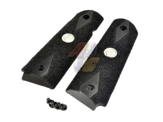 APS Gladiator 1911 Grip Cover with Stipple (Black)