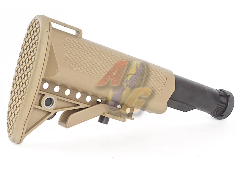 G&P Crane Type Buttstock for M4 Series AEG (Sand/ Ball Ball)