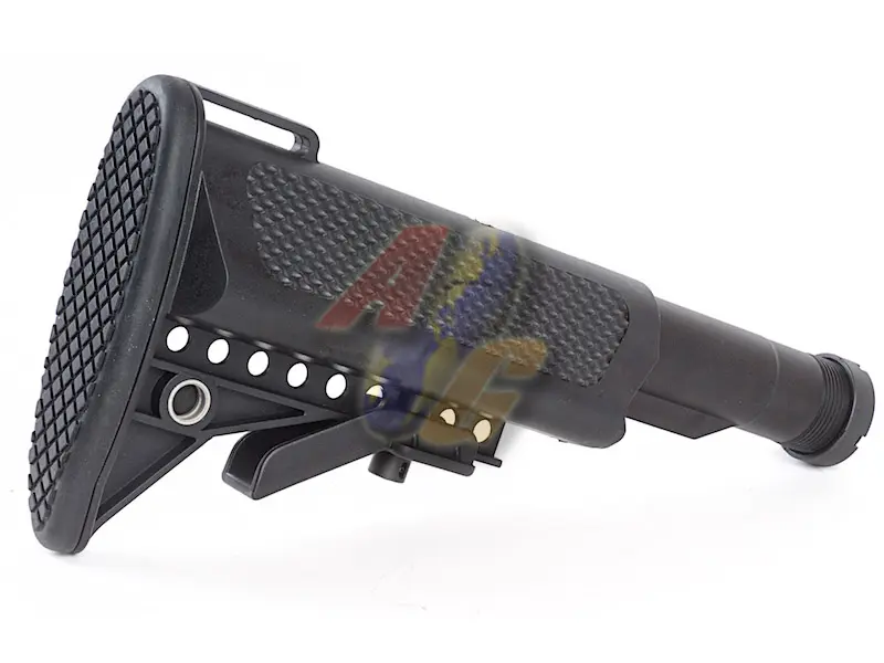 G&P Crane Type Buttstock for M4 Series AEG (Black/ Ball Ball)
