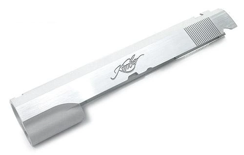 Guarder Kimber Aluminum Slide for Tokyo Marui Hi-Capa 5.1 GBB Series - Cerakote Hairline Silver