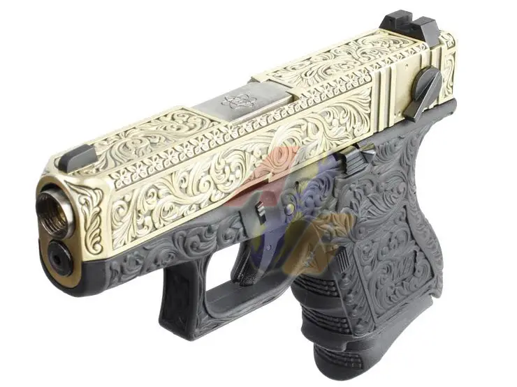 WE G26 Floral GBB ( BK/ Metal Slide )