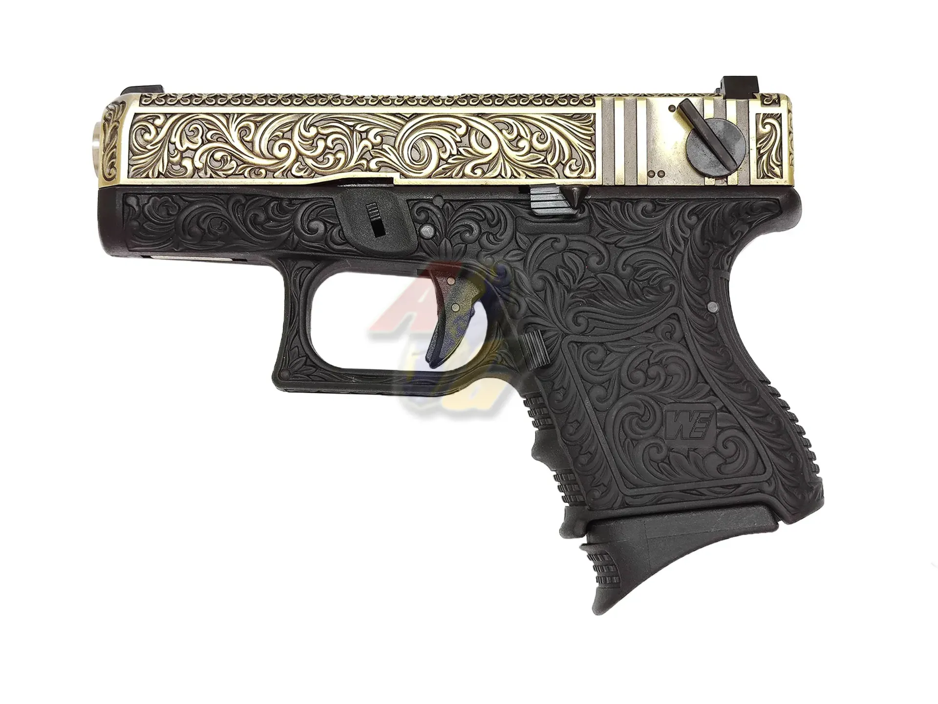WE G26 Floral Metal Slide GBB - BK