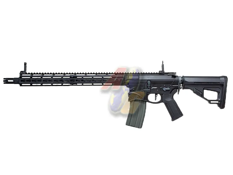 EMG Hellbreaker M4 SBR 15 Inch Advanced AEG - BK (Sharps Bros Licensed) (by ARES)