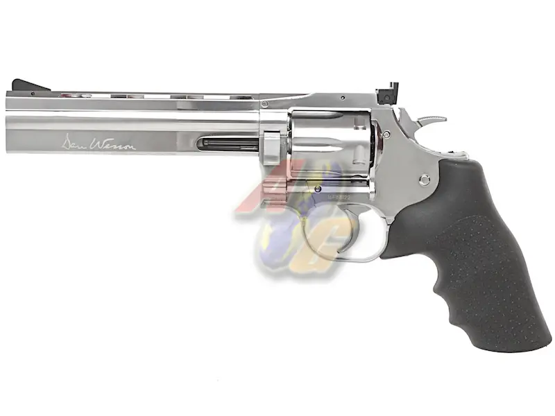 ASG Dan Wesson 715 6 inch 6mm Co2 Revolver (Silver)