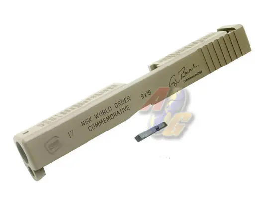 Guarder CNC Aluminum Slide for Tokyo Marui M17 GBB Series - Desert Storm (CERAKOTE FDE Color Coating)