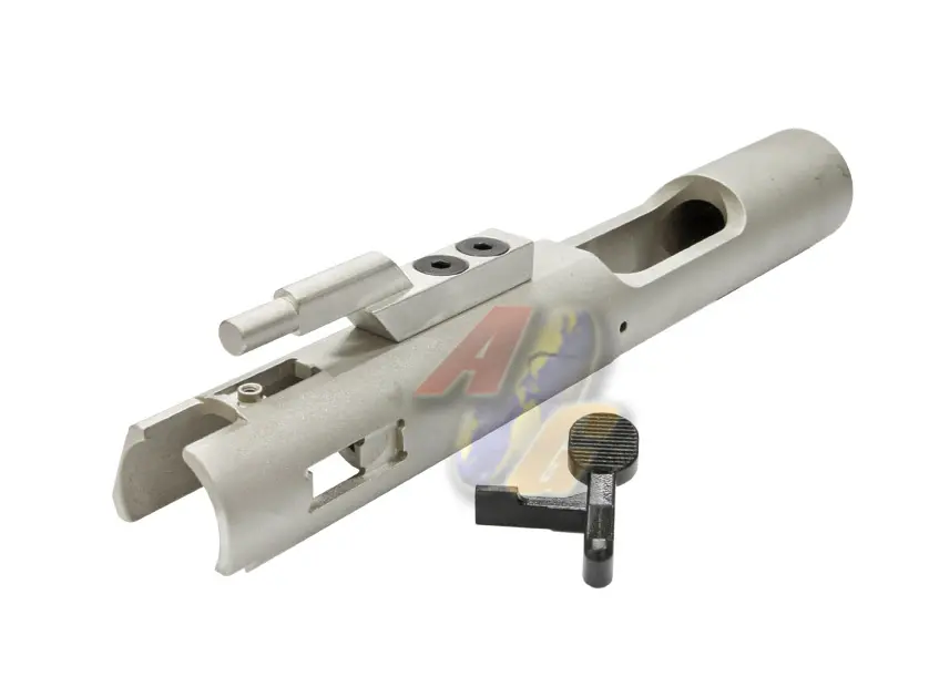 RA-Tech CNC Steel Bolt Carrier for WE M4 GBB Series (Silver/ 2015)
