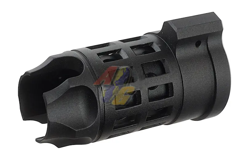 G&P Standard Iron Bars Flash Hider (Black, 14mm+/-)