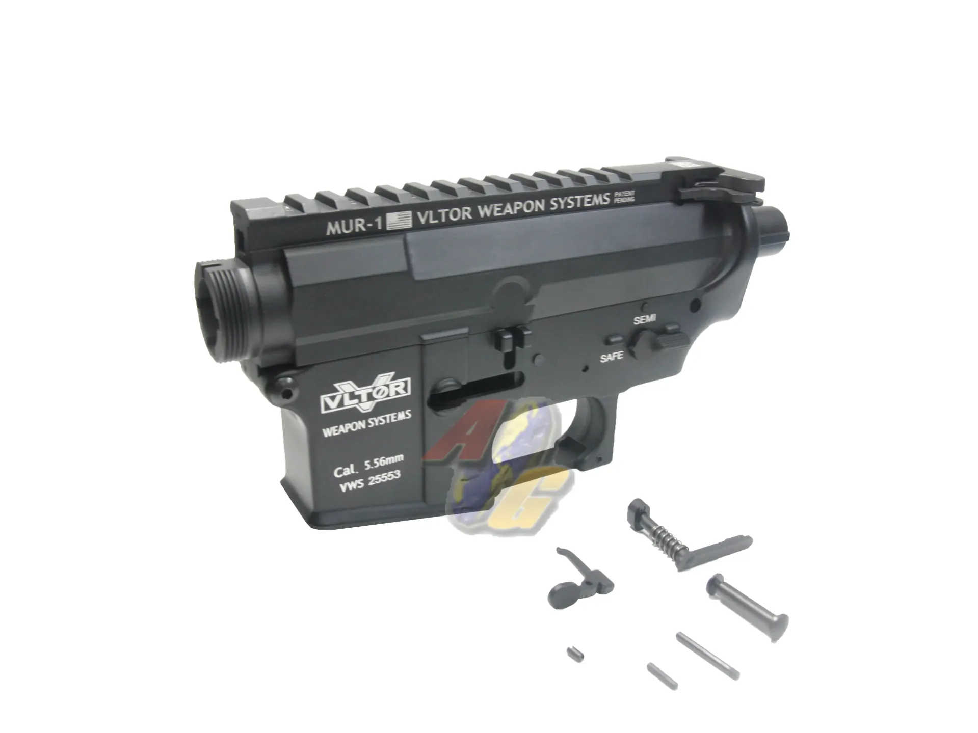 E&C VLT Type Metal Receiver - Laser Logo