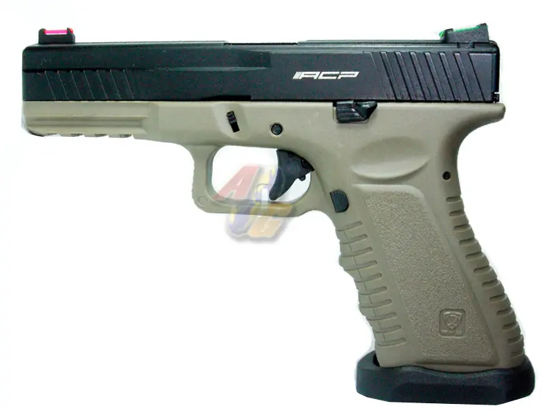[APS-601DV2] APS ACP 601D GBB Pistol Version 2 (DE Frame)