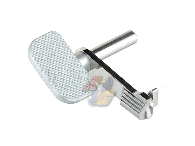 AIP Aluminum Slide Stop with Thumbrest for Tokyo Marui Hi- Capa Series GBB ( Silver )