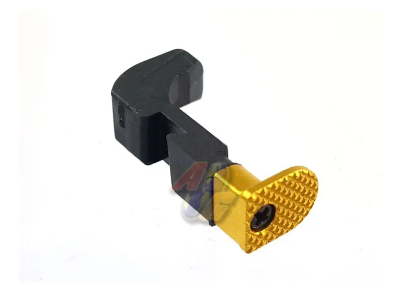 APS Match Style Mag Release for APS DRAGONFLY, ACP, Tokyo Marui, HK, WE G17 Series GBB (Gold)