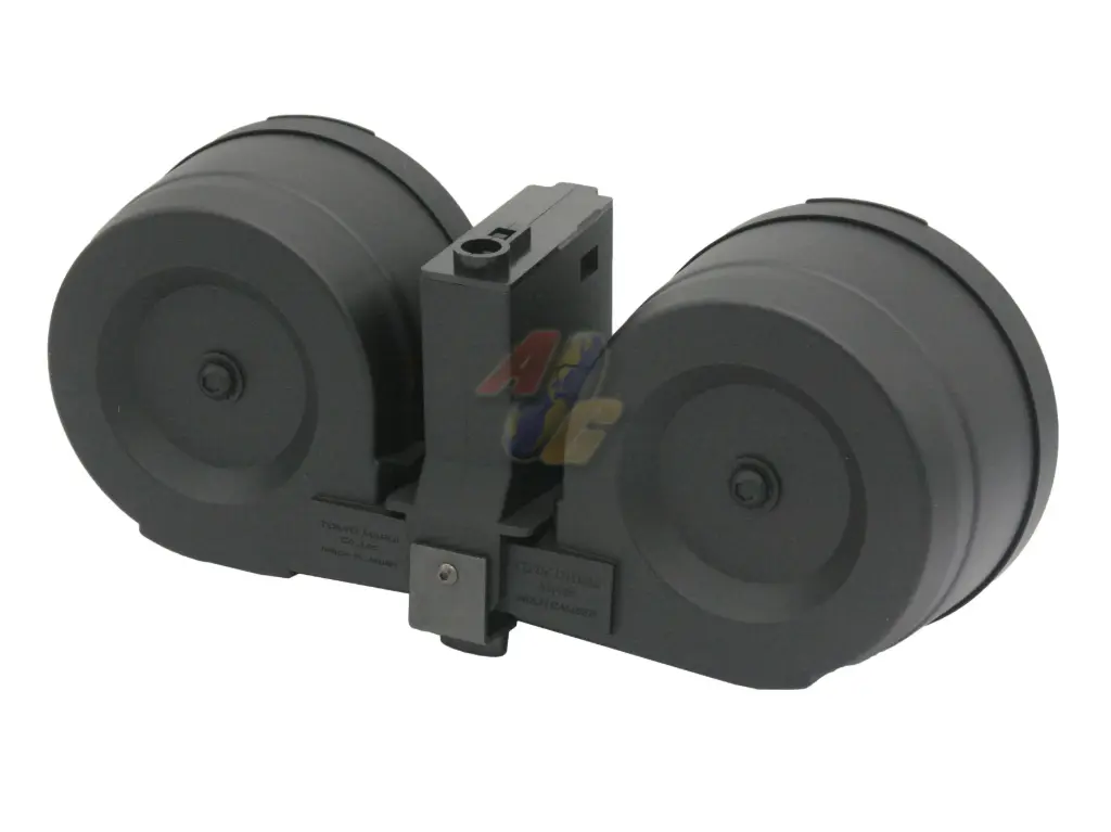 Tokyo Marui 1200 Rounds Twin Drum Magazine for Tokyo Marui M4/ M16/ HK416/ S-CAR L Airsoft Rifle