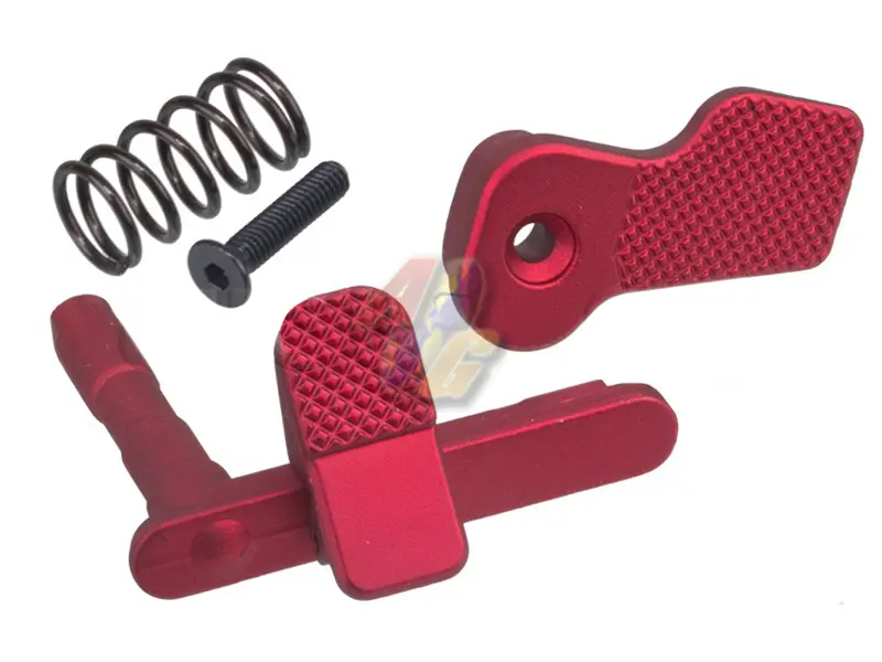APS Ambidextrous Magazine Release Catch for M4/ M16 Series AEG (Red)