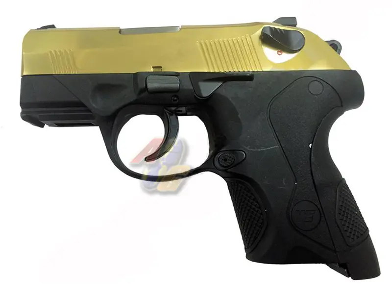 WE Bulldog S GBB (Gold, Metal Slide, BK Frame)