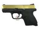 WE Toucan S GBB (Gold, Metal Slide, BK Frame)