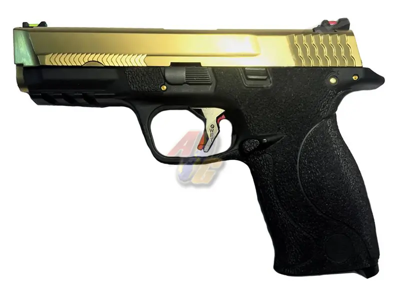 WE Toucan WET A GBB ( Gold, Metal Slide, BK Frame )