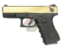 WE G23 GBB( Gold, Metal Slide, BK Frame )