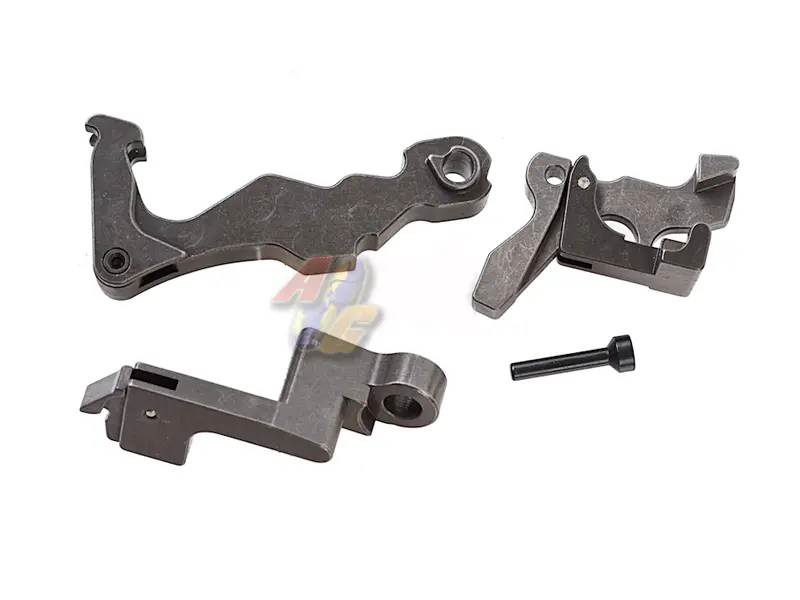 Z-Parts CNC Complete Steel Trigger Set for WE T.A 2015 (P90) GBB (WE Original Part #14, #17, #20, #21, #22, #25)