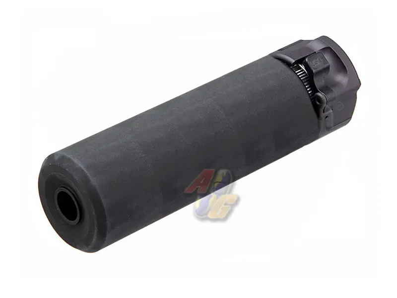 Angry Gun Socom556 Mini Mock Silencer with Flash Hider - Black (Short)