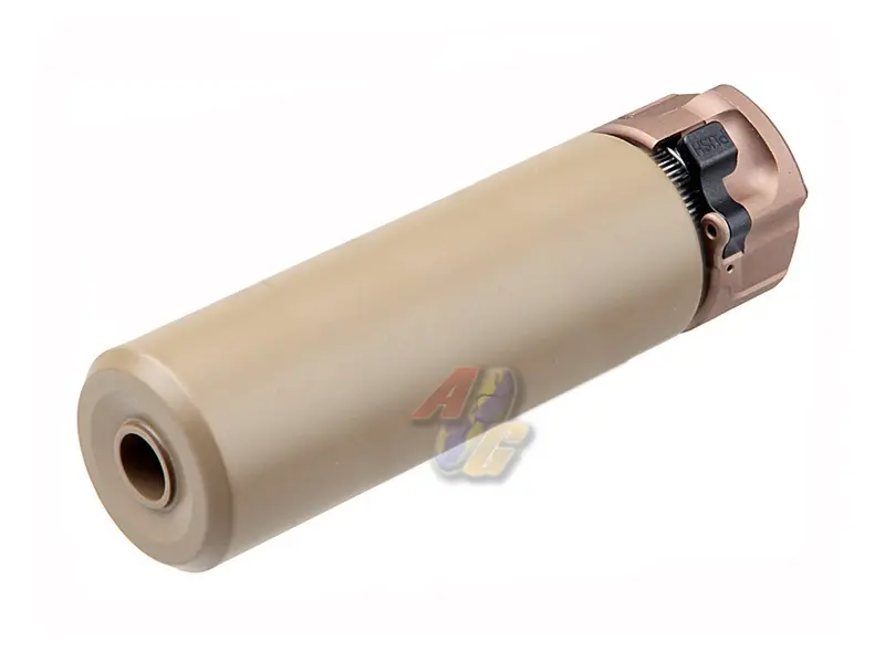 Angry Gun Socom556 Mini Mock Silencer with Flash Hider (FDE) (Short)