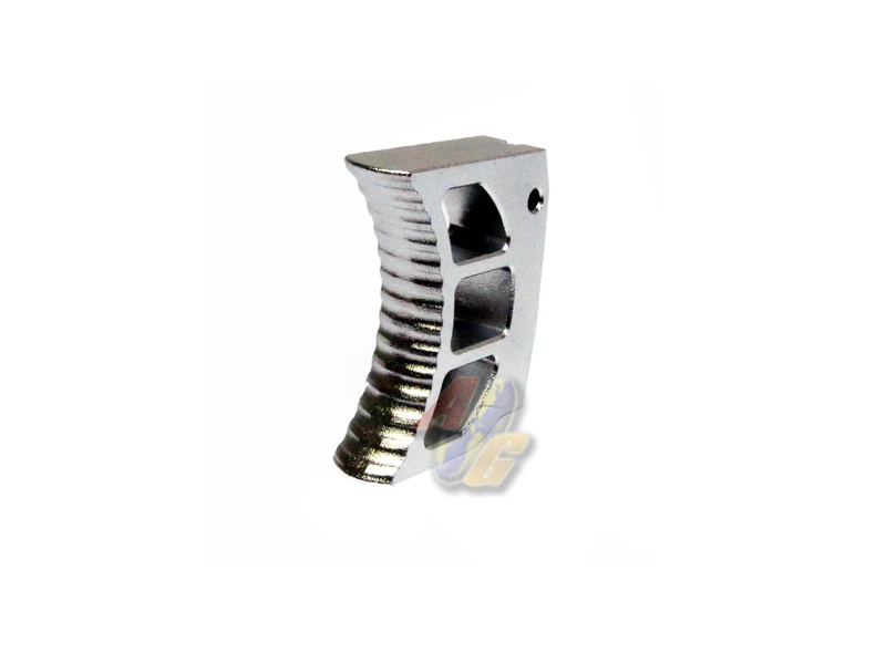 [KF51-017S] Kung Fu Airsoft CNC Aluminum Trigger for Tokyo Marui Hi-Capa GBB Series - Silver