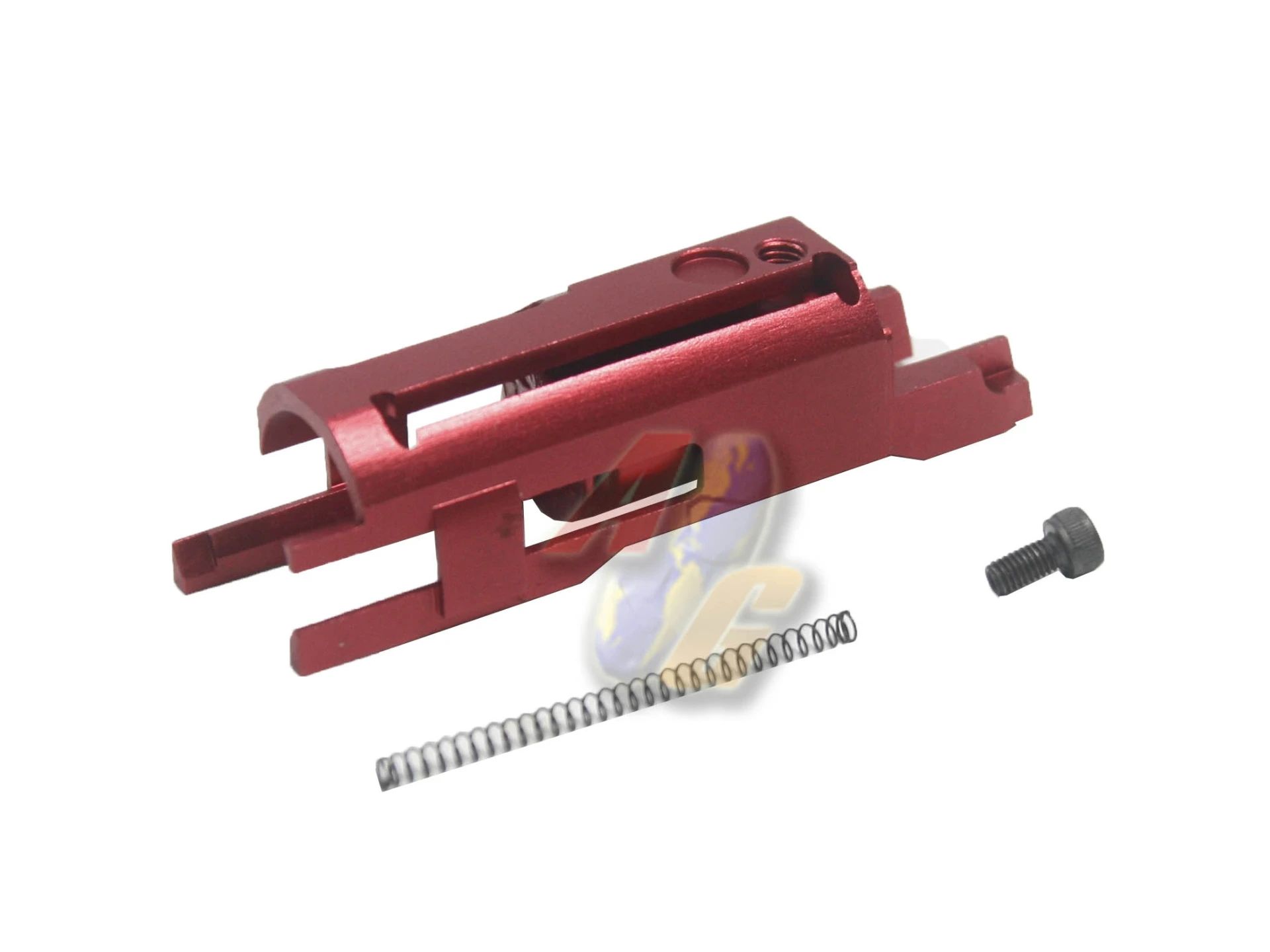 [KF51-004R] Kung Fu Airsoft CNC Aluminum Pistol Housing for Tokyo Marui Hi-Capa 5.1 GBB Series - Red