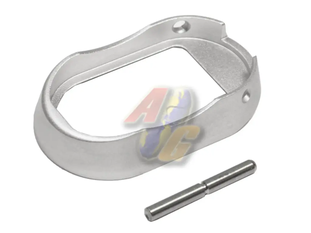 5KU Light Weight Style Magwell For Tokyo Marui Hi-Capa Series GBB (Silver)