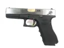 WE Double Barrel G18C GBB (SV Slide, Golden Barrel)
