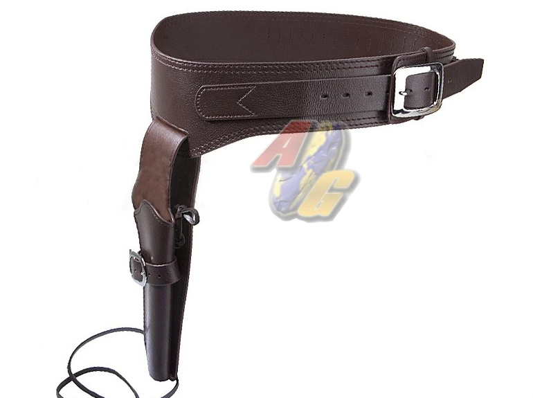 GUN HEAVEN PU Cowboy Leather Holster - Brown