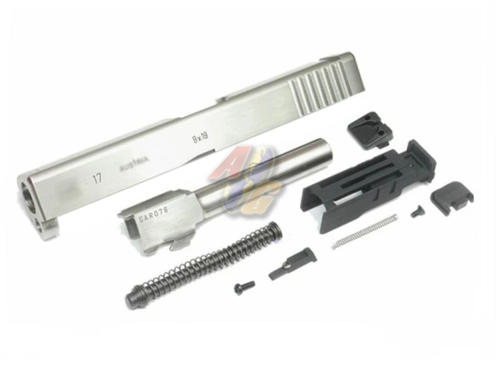 Guarder CNC Steel Slide Set for Tokyo Marui Glock 17 GBB Series - SV