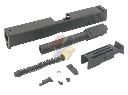 Guarder CNC Steel Slide Set for Tokyo Marui Glock 17 GBB Series - BK