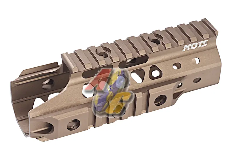 G&P MOTS 6 Inch Upper Cut RAS Handguard for M4/ M16 Series AEG (Sand)