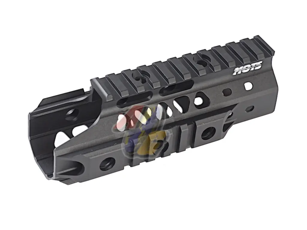 G&P MOTS 6 Inch Upper Cut RAS Handguard for M4/ M16 AEG Series (Black)