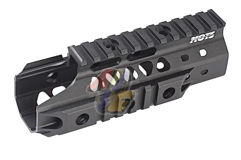 G&P MOTS 6 Inch Upper Cut RAS Handguard for M4/ M16 Series AEG (Black)