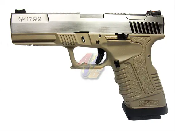 WE GP1799 T8 GBB ( SV Slide, SV Barrel, TAN Frame )