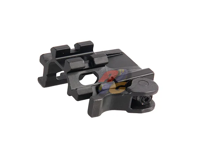 Army Force 3 Slot Angle Mount with Integral QD Lever Lock System - Short