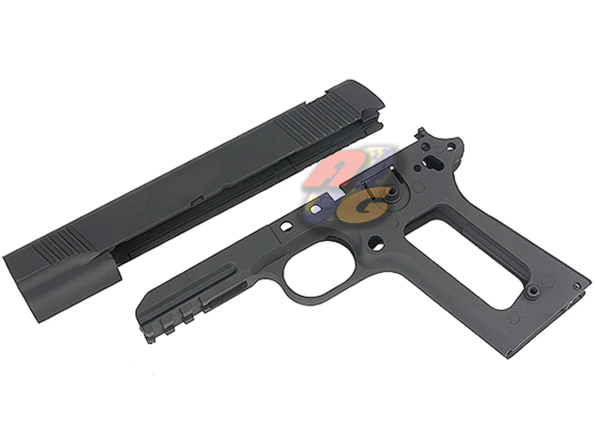 Army Armament Kimber Desert Worrior Metal Slide & Frame Set - Black