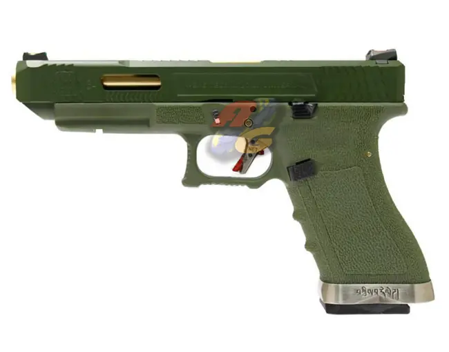 WE G34 T11 GBB ( OD Slide, GD Barrel, OD Frame )