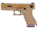 WE G18C T10 GBB (TAN Slide, SV Barrel, TAN Frame)