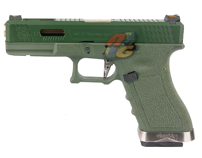 WE G17 T11 GBB ( OD Slide, GD Barrel, OD Frame )