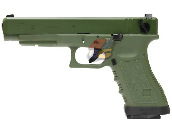 WE G35 Metal Slide Pistol GBB (OD/ OD)