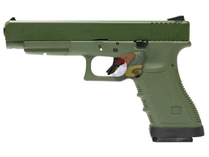 WE G34 Metal Slide GBB Pistol (OD/ OD)